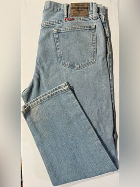 Wrangler Light Blue Straight-Leg Jeans